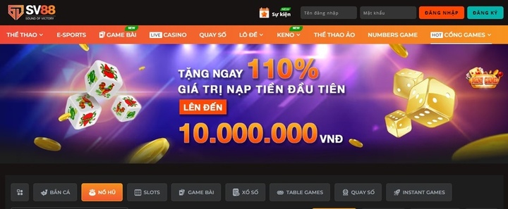 SV88 - Thương hiệu cá cược an toàn và uy tín nhất hiện nay