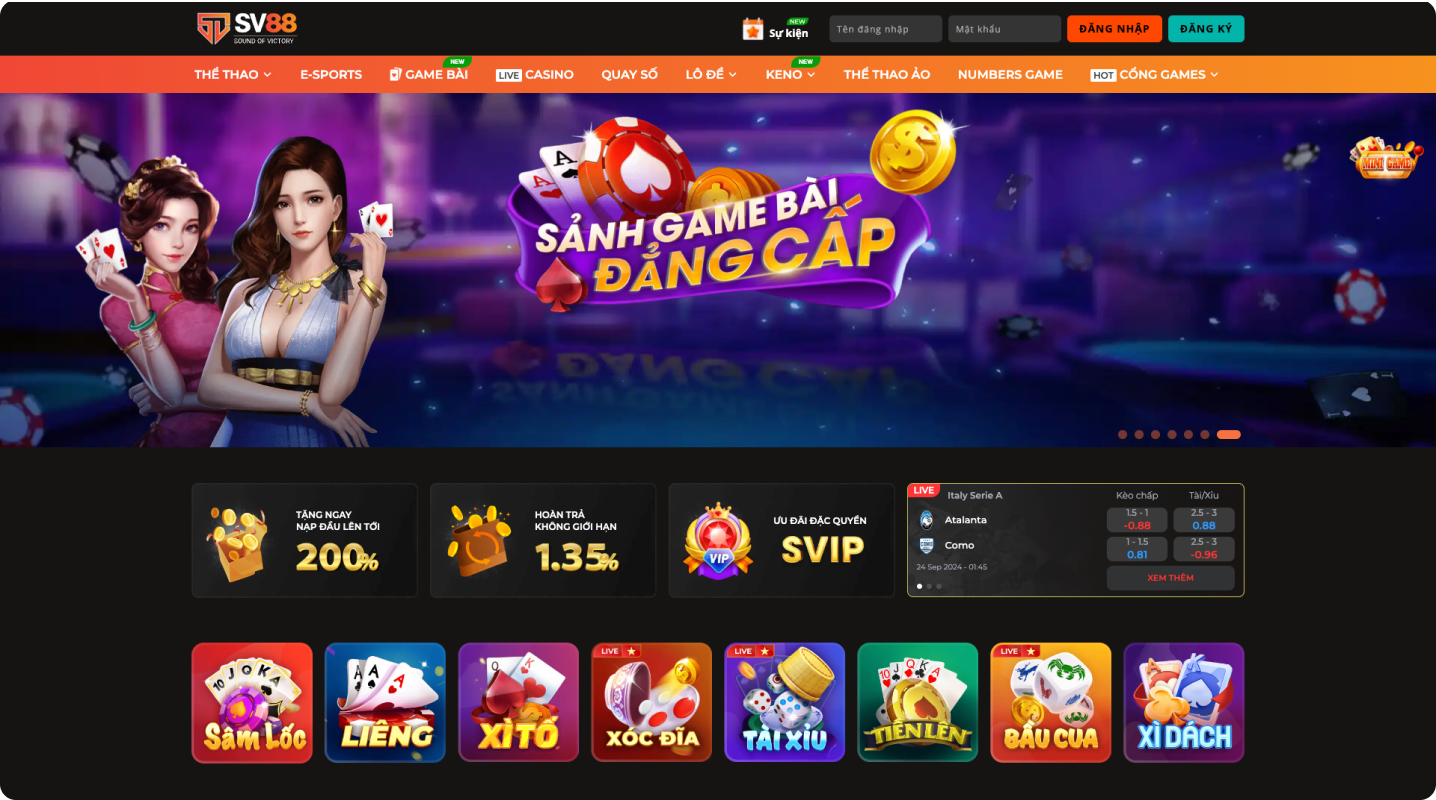 sv88 mobi được tin tưởng giới thiệu bởi nhà cái uy tính 79